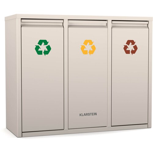 Klarstein Ordnungshüter 3 Mülleimer | 45 Liter | 3 Mülleimer | geruchssicher | leichtes Befüllen Cijene