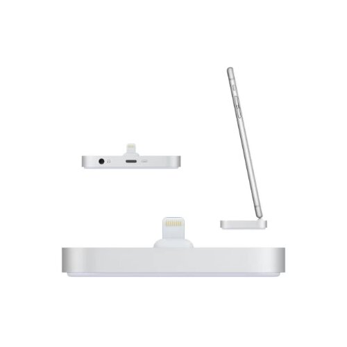 Apple iphone lightning bežični punjač, srebrne boje Cene
