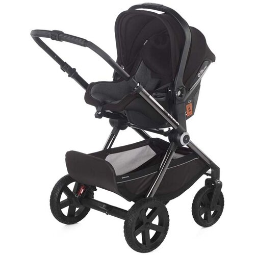 Jane Crosslight 3 Silver Shadow dječja kolica 3u1, Cold Black Slike