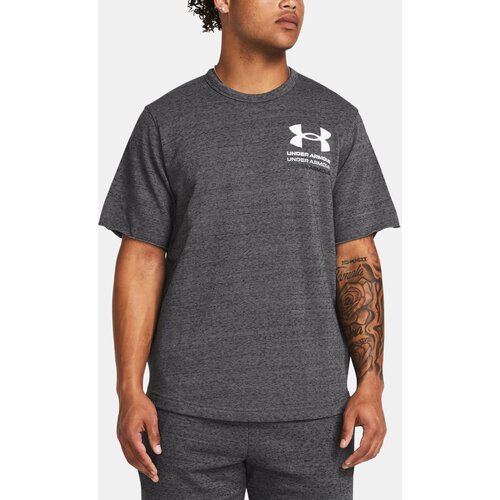 Under Armour T-shirt UA Rival Terry SS Colorblock-GRY - Men&amp;#039;s Slike