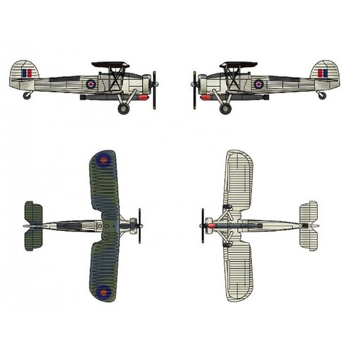 Trumpeter MINI military plane Fairey Swordfish, (21312713) Cene