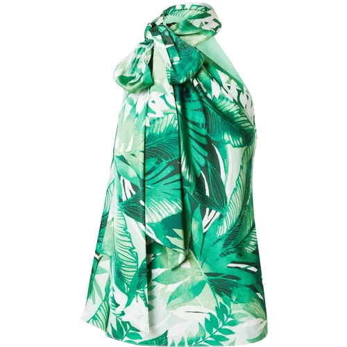 Polo Ralph Lauren Bluza smaragdno zelena / kraljevski zelena / pastelno zelena / bijela
