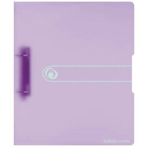 Herlitz Mapa uložna A4 s 2D ringa, fi 25 mm, hrbat 40 mm, Easy orga to go, , Pastels, ljubičasta Slike