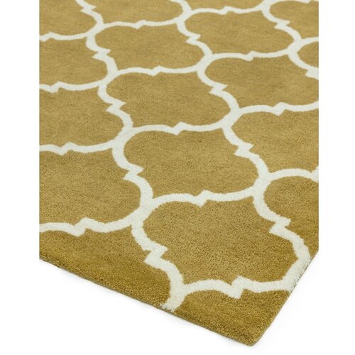 Asiatic Carpets Oker žuti ručno rađen vuneni tepih 200x290 cm Albany &amp;ndash; Slike