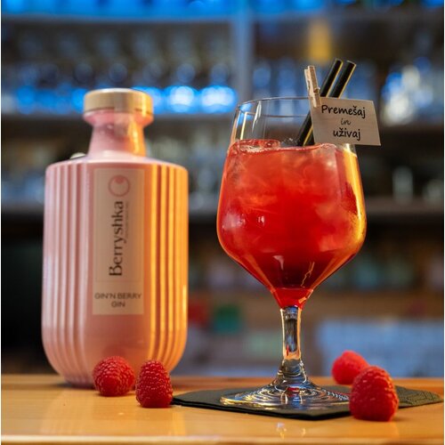 Berryshka Gin &amp;lsquo;N Berry Gin 0,7L Slike