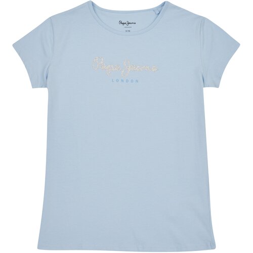 Pepe Jeans HANA GLITTER S/S N Plava Slike