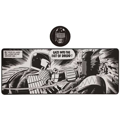 Fanattik Judge Dredd XL podloga za sto i podmetač, 800 x 300 mm Slike