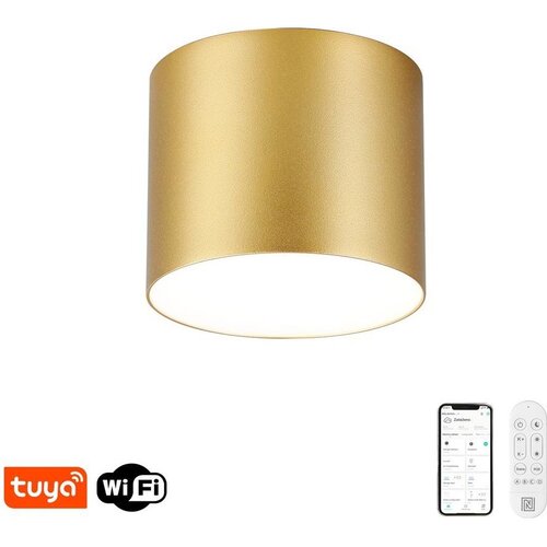  Immax NEO 07317L - LED prigu&scaron;iva stropno svetlo RONDATE 18W/230V 11,5cm Wi-Fi Tuya zlatna Cene