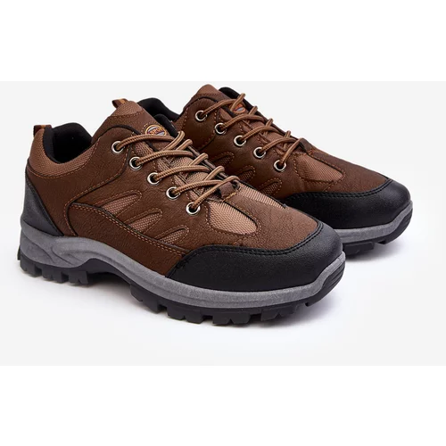 Kesi Men's Sports Trekking Shoes Brown Alveze