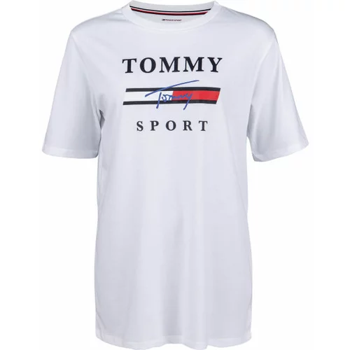 Tommy Hilfiger GRAPHICS BOYFRIEND TOP Ženska majica, bijela, veličina