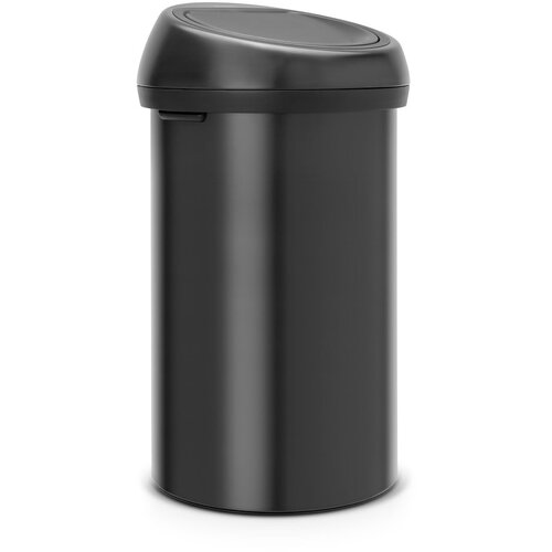 Brabantia Mat črn jeklen koš za smeti na dotik 60 l Touch Bin – Cene
