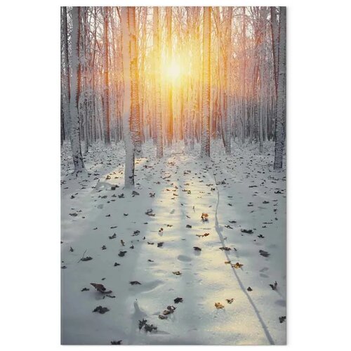  Slika - Winter Afternoon (1 Part) Vertical 40x60 Na talijanskom platnu Cene