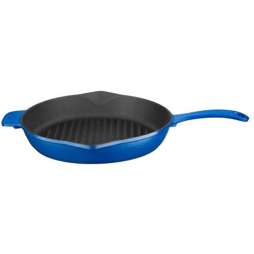 Lava okrugla rebrasta grill tava s odljevnim kanalima Cijene