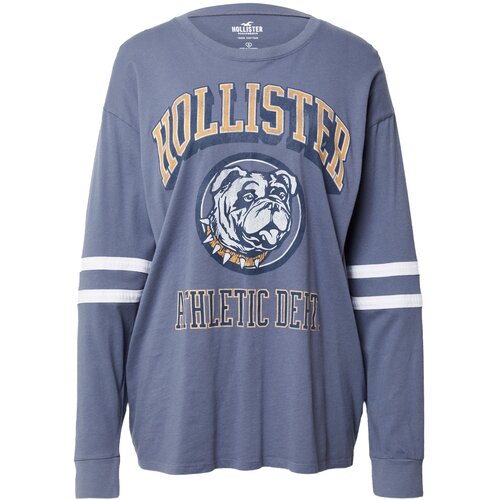 Hollister Majica &amp;#039;APAC&amp;#039; bež / modra / vijolično modra / bela Slike