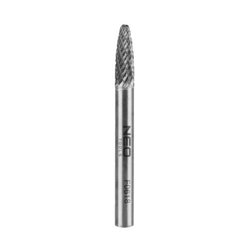 Neo Tools 55-369 HM glodalo za metal tip F (zaobljeno šiljasto) 6 x 18 mm ( 55-369 ) Cene