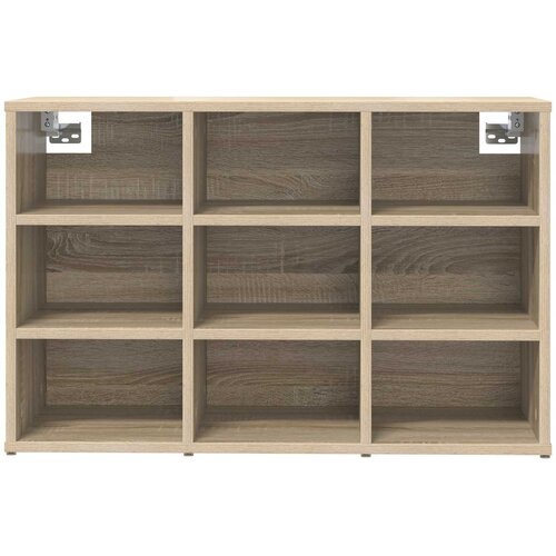  Ormar za cipele s policom Sonoma hrast 77,5 x 30 x 51 cm Slike