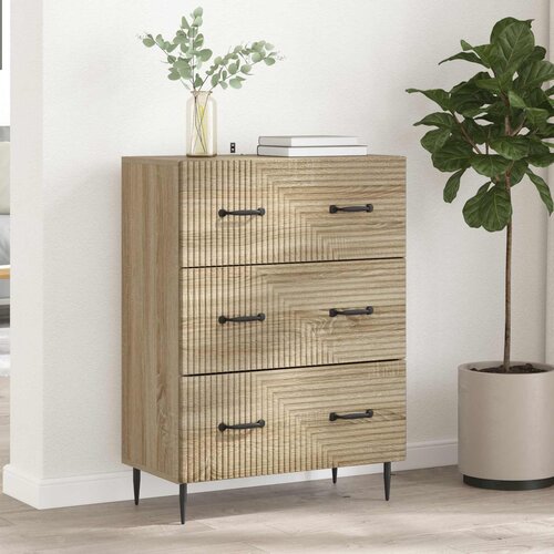  Ormar s ladicama Hrast sonoma 66 x 34,5 x 89,5 cm Cene