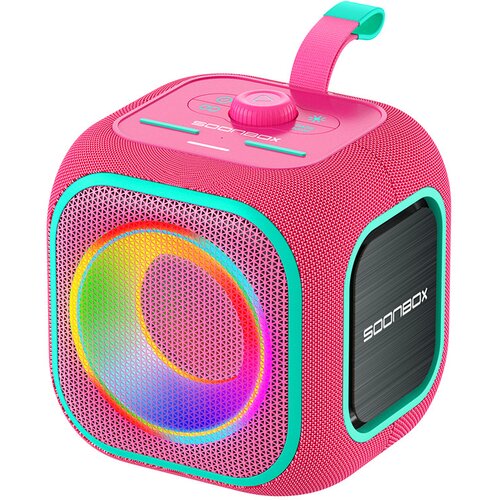 SOONBOX Prijenosni bluetooth zvučnik FM radio S3000MINI rozi Cijene