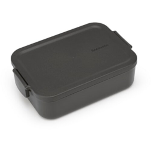 Brabantia Make & Take lunchbox &scaron;katla, srednja, plastična - Dark Grey Cene