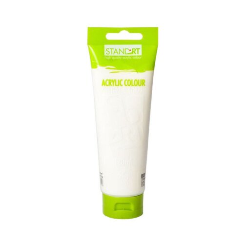 Standart acrylic, akrilna boja, titanium white, 120ml ( 641104 ) Slike