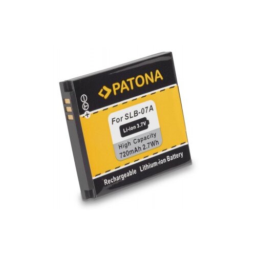 Patona baterija SLB-07A / SLB-07B za samsung PL150 / ST550 / TL220, 720 mah kompatibilnost s originalnom baterijom Slike