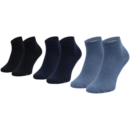 Skechers 3PPK Basic Quarter Socks Plava