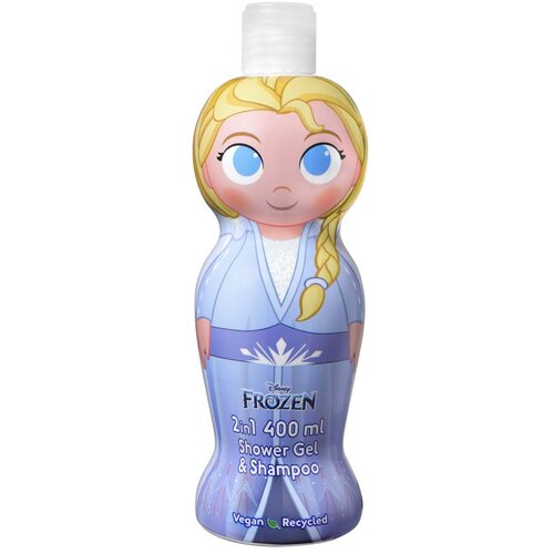 Air val Frozen Elsa 2in1 Shower Gel & Shampoo gel za prhanje 400 ml za otroke Cene