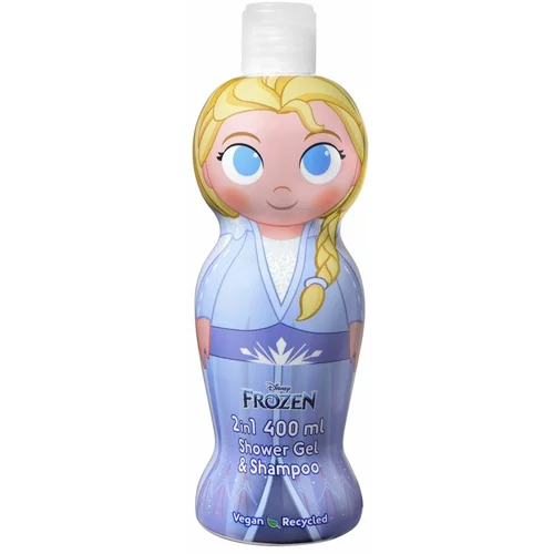 Air val Frozen Elsa 2in1 Shower Gel & Shampoo gel za prhanje 400 ml za otroke