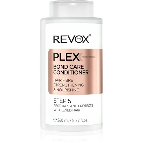 REVOX B77 PLEX Bond Care Conditioner. Step 5 hranilni balzam za krepitev las 260 ml Cene