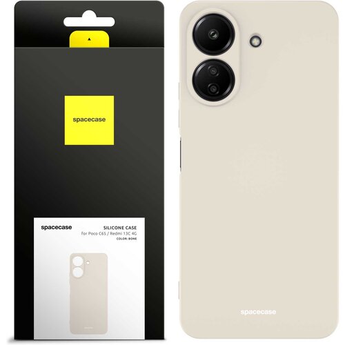 Spacecase SILIKONSKI OVITEK ZA XIAOMI POCO C65 REDMI 13C 4G BONE, (21967808) Cene