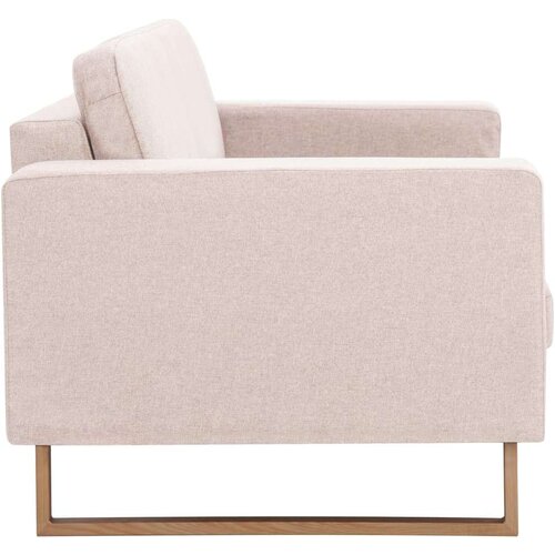 vidaXL 2-dijelni set sofa od tkanine krem Cene