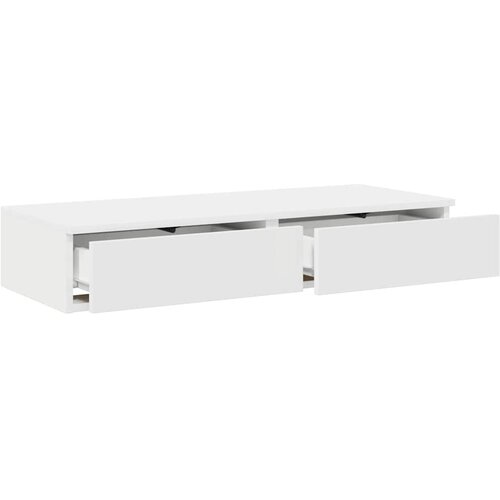  Ladice za krevet Bijelo 80 x 36,5 x 16,5 cm Konstruirano drvo Slike