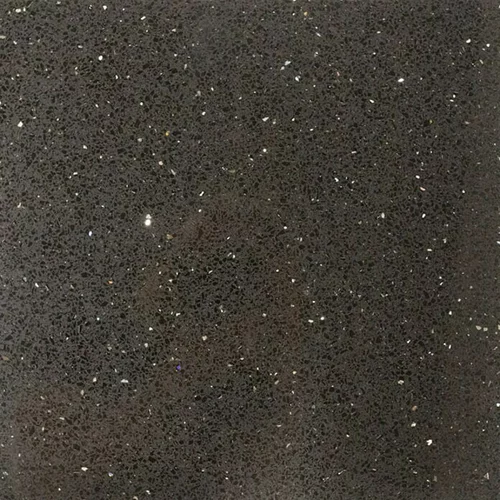  od kvarca (40 x 40 cm, Crne boje, Sjaj)