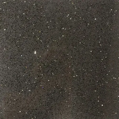  od kvarca (40 x 40 cm, Crne boje, Sjaj)
