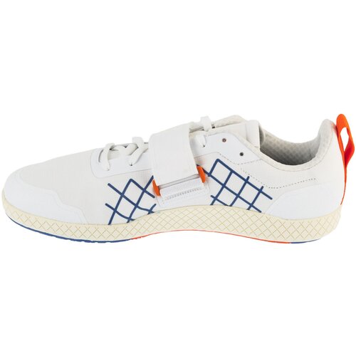 Adidas Čevlji za &amp;scaron;porte v zaprtih prostorih The Total Weightlifting JP9868 Bela Slike