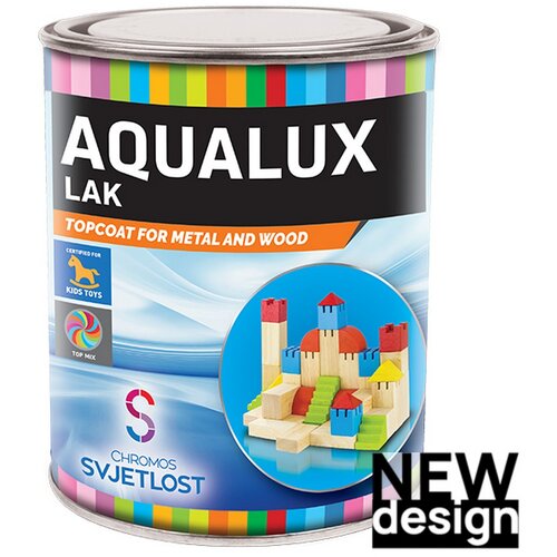 CHROMOS SVJETLOST Akrilni lak Aqualux žuti L434 0,75 l Cene