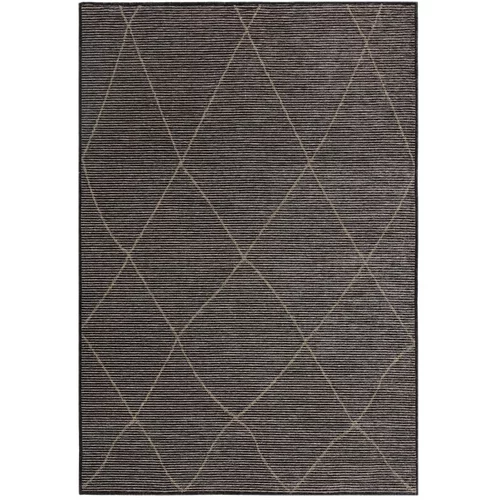 Asiatic Carpets Tamno sivi tepih od mješavine jute 200x290 cm Mulberrry –