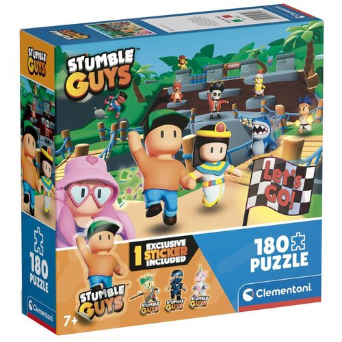Clementoni Puzzle Stumble Guys 180 dijelova Slike