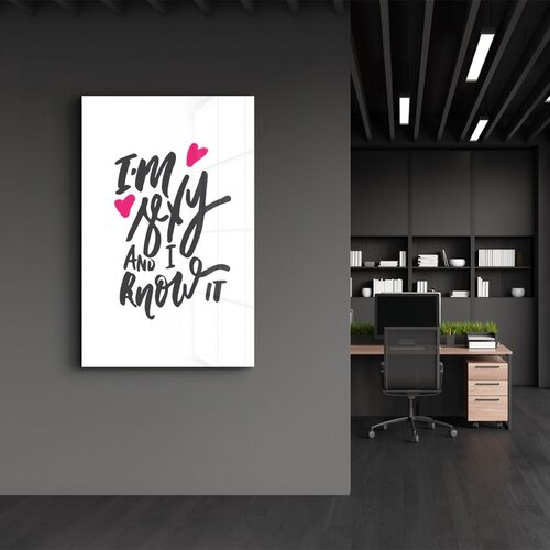WALLXPERT Dekorativna slika od kaljenog stakla SPR-1286 - 35 x 55 cm Cene