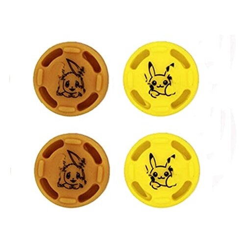 Silikonska Prevleka za Analogne Gumbe za Joy-Con Pokemon 4kom (SWITCH) Slike