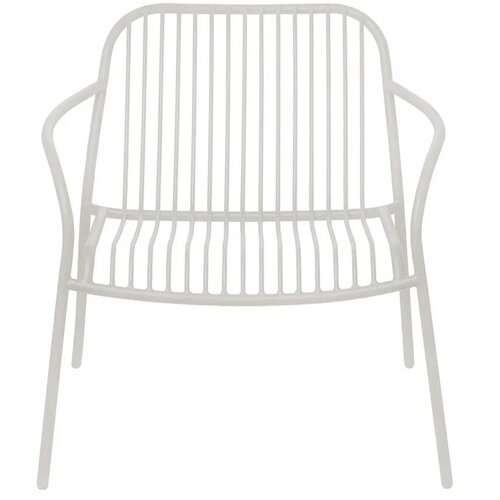 Blomus Svijetlo siva metalna vrtna fotelja Yua Wire &amp;ndash; Slike