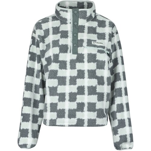 Columbia Flis Helvetia II Printed Cropped Half Snap Siva Slike