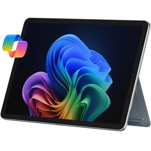 MICROSOFT SURFACE Pro 2-in-1 Laptop/Tablet (2025), Windows 11 Copilot+ PC, 12" Touchscreen Display, Snapdragon X Plus (8 Core), 16GB RAM, 512GB Storage, Ocean Cene