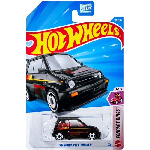 Mattel Hot Wheels: 85 Honda City Turbo II crni autić 1/64 - Slike
