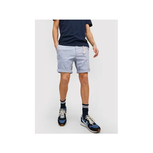 Jack & Jones Kratke hlače iz tkanine Sky 12210139 Modra Regular Fit