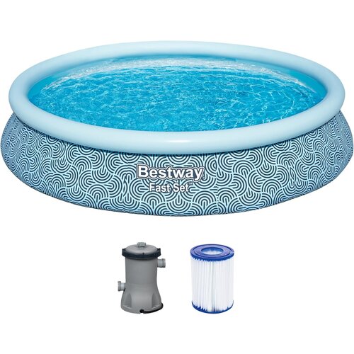Bestway bazen na naduvavanje 457 x 84cm sa filter pumpom Slike