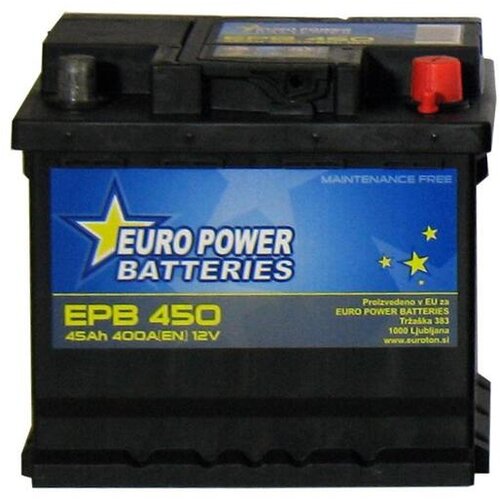EURO POWER BATTERIES akumulator, AH45, D, 400A, 533388, EPB450 Cene