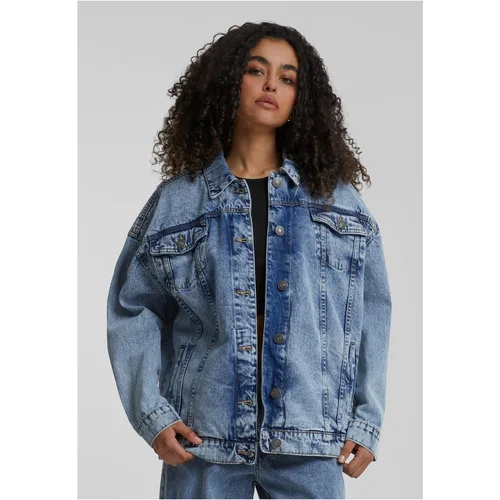 UC Ladies Women's oversized denim jacket from the 90s - light blue washed