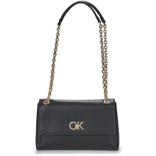 Calvin Klein Jeans RE-LOCK EW CONV CROSSBODY Crna Cene