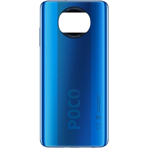 Xiaomi Pokrov za baterijo za Poco X3 Cobalt, originalni servisni paket, Modra, (5000038333) Cene